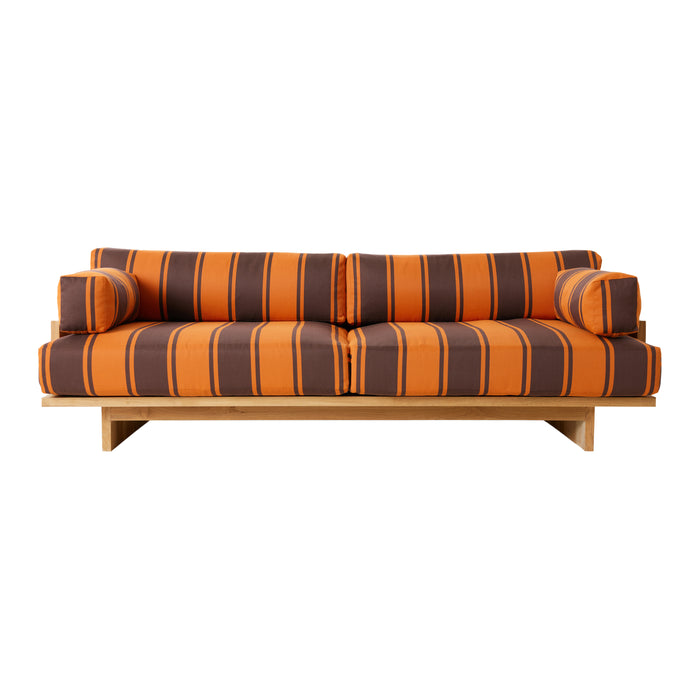 HKliving Teak Tuinbank - Retro