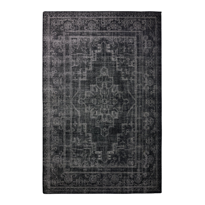 HKliving Hand Knotted Vloerkleed 200 x 300 cm - Zwart