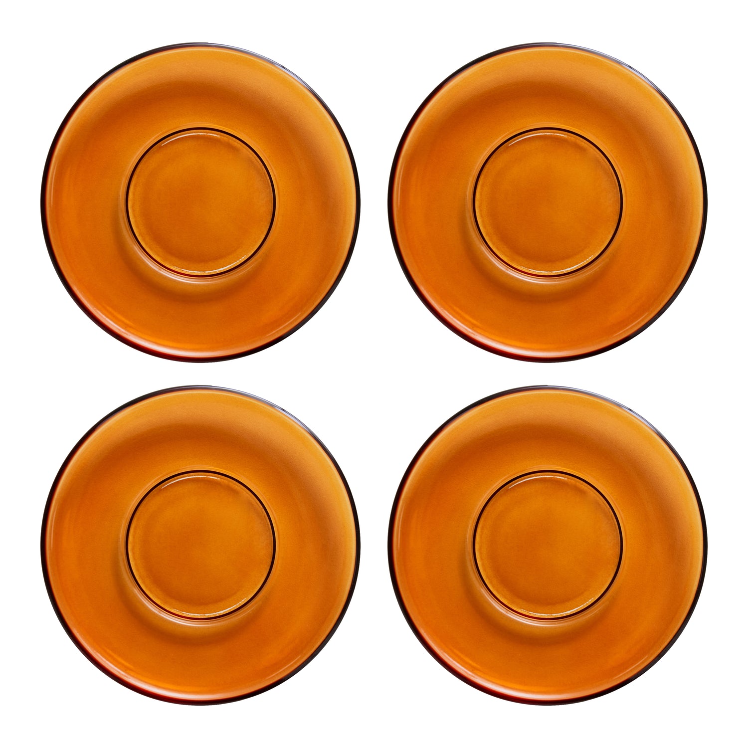 HKliving 70's Glassware Schotels - Set van 4