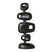 HKliving Sculpture Ornament - Heavy Black