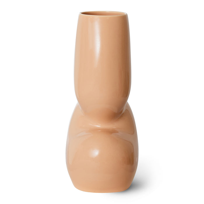 HKliving Organic Vaas - Maat M - Cream