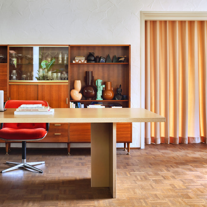 HKliving Ceramic Vaas - Maat S - Caramel