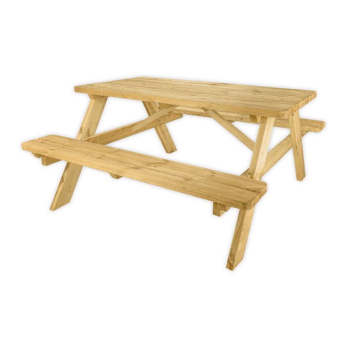 GoedkopePicknicktafel Deluxe 150 Picknicktafel