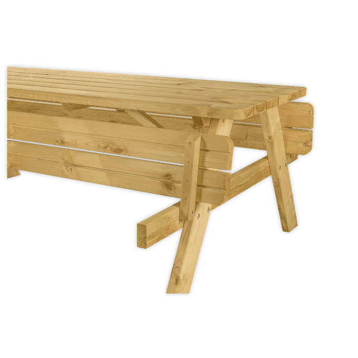 GoedkopePicknicktafel Deluxe 210 Picknicktafel