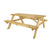 GoedkopePicknicktafel Deluxe 180 Picknicktafel