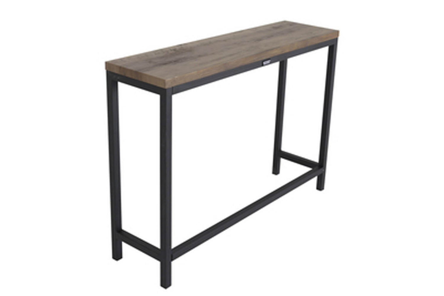 Hioshop Rise sidetable 30x110cm zwart.