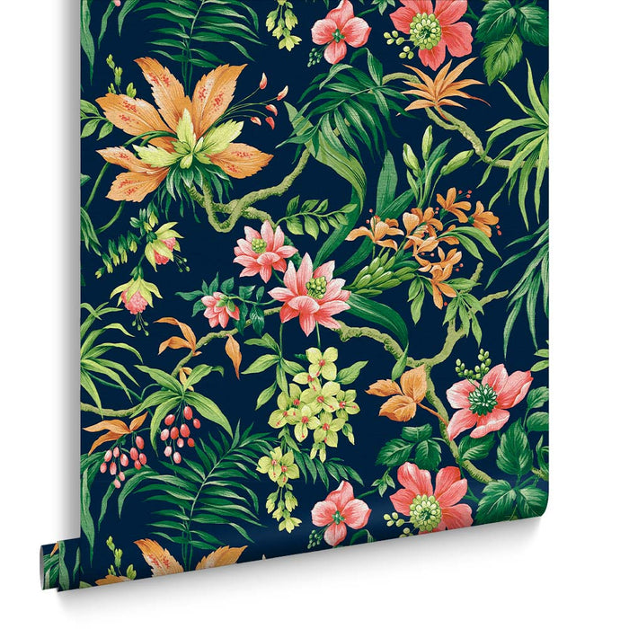 Graham & Brown vliesbehang Tesronto Navy blauw