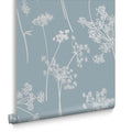 Graham & Brown vliesbehang Anthriscus Breathe blauw