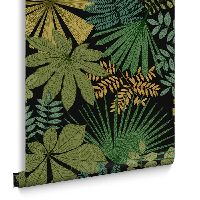 Graham & Brown vliesbehang Bohemia Black zwart