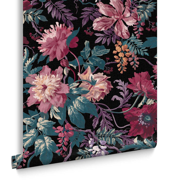 Graham & Brown - Vliesbehang - Florenzia Nightshade - 10mx52cm