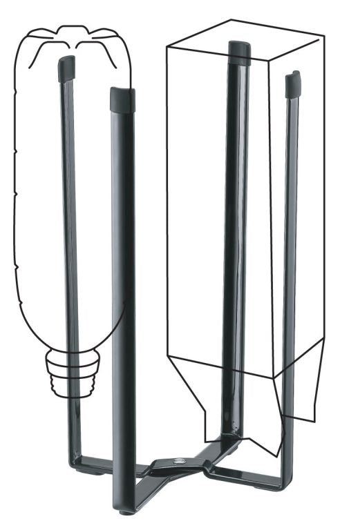 Yamazaki Multifunctionele Keukenstandaard - Tower - Zwart