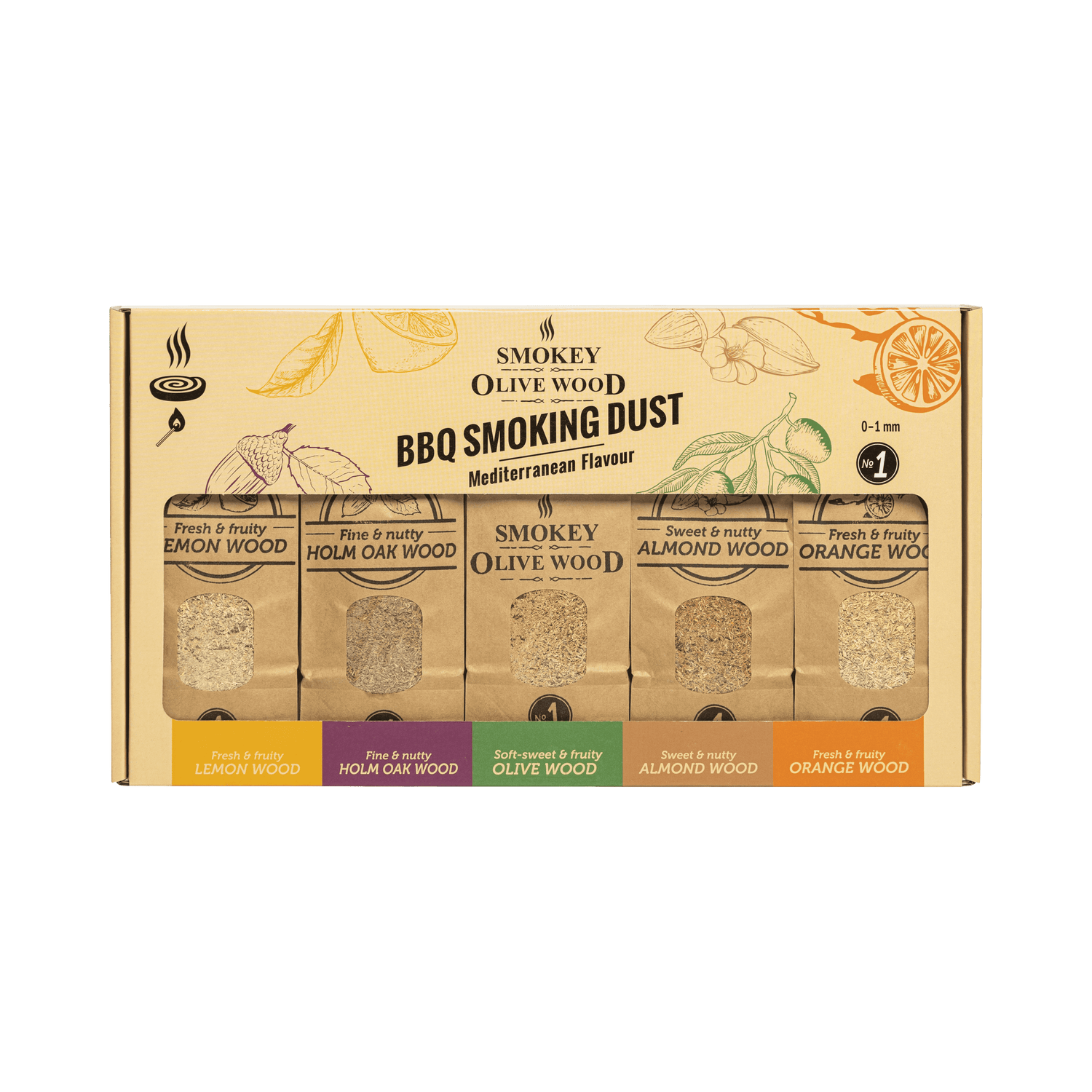 Smokey Olive Wood - Giftbox rookmot Smokey Olive Wood