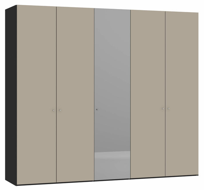 Jutzler Kazi Draaideurkast Glas met Vijf Deuren