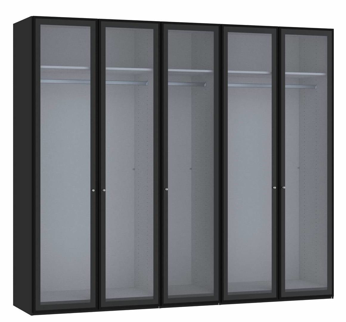 Jutzler Lichtgrijs Draaideurkast 5 deuren