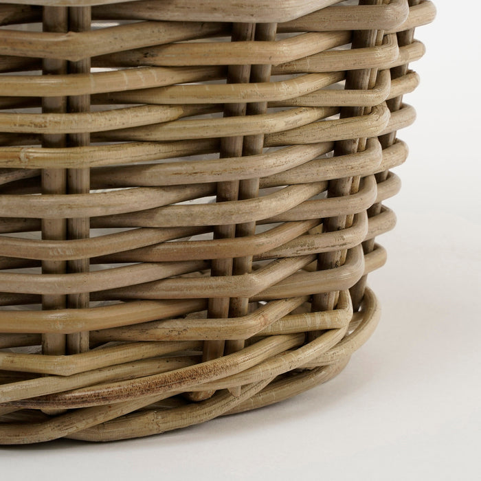 Mica Decorations Marcia Plantenmand voor Buiten - H23 x Ø30 cm - Grijs