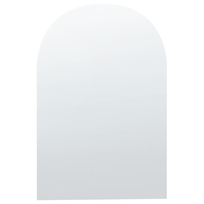 Beliani - ANNECY - Wandspiegel - Zilver  - Glas