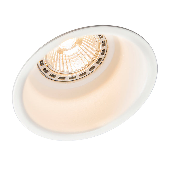 QAZQA Set van 6 moderne inbouwspots wit - Dept