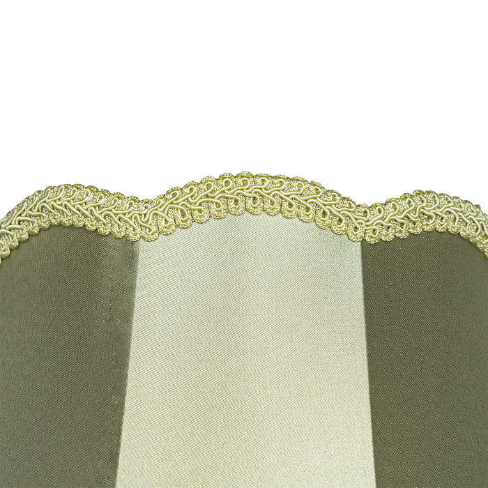 QAZQA Stoffen lampenkap groen 30 cm - Granny