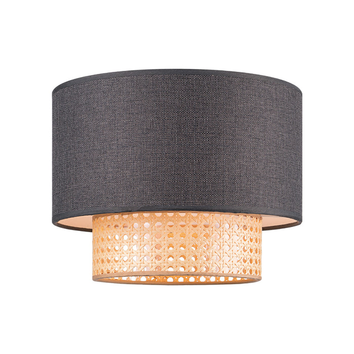 Home Sweet Home Lampenkap Cane Weave naturel - B:30xD:30xH:40cm