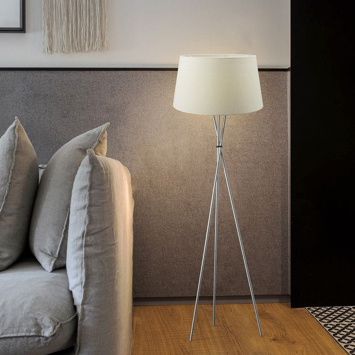 Home Sweet Home Lampenkap Melrose rond beige - B:45xD:45xH:24cm