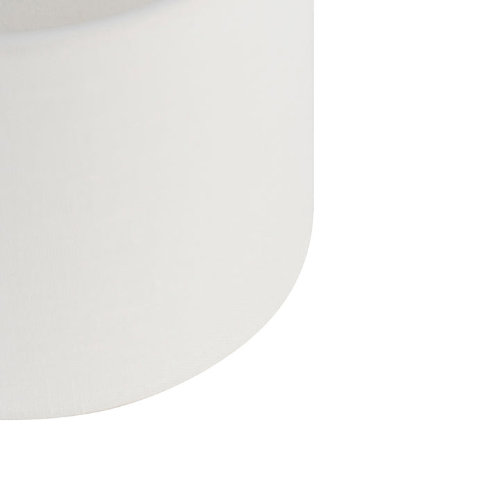 QAZQA Katoenen lampenkap wit 18|18|14