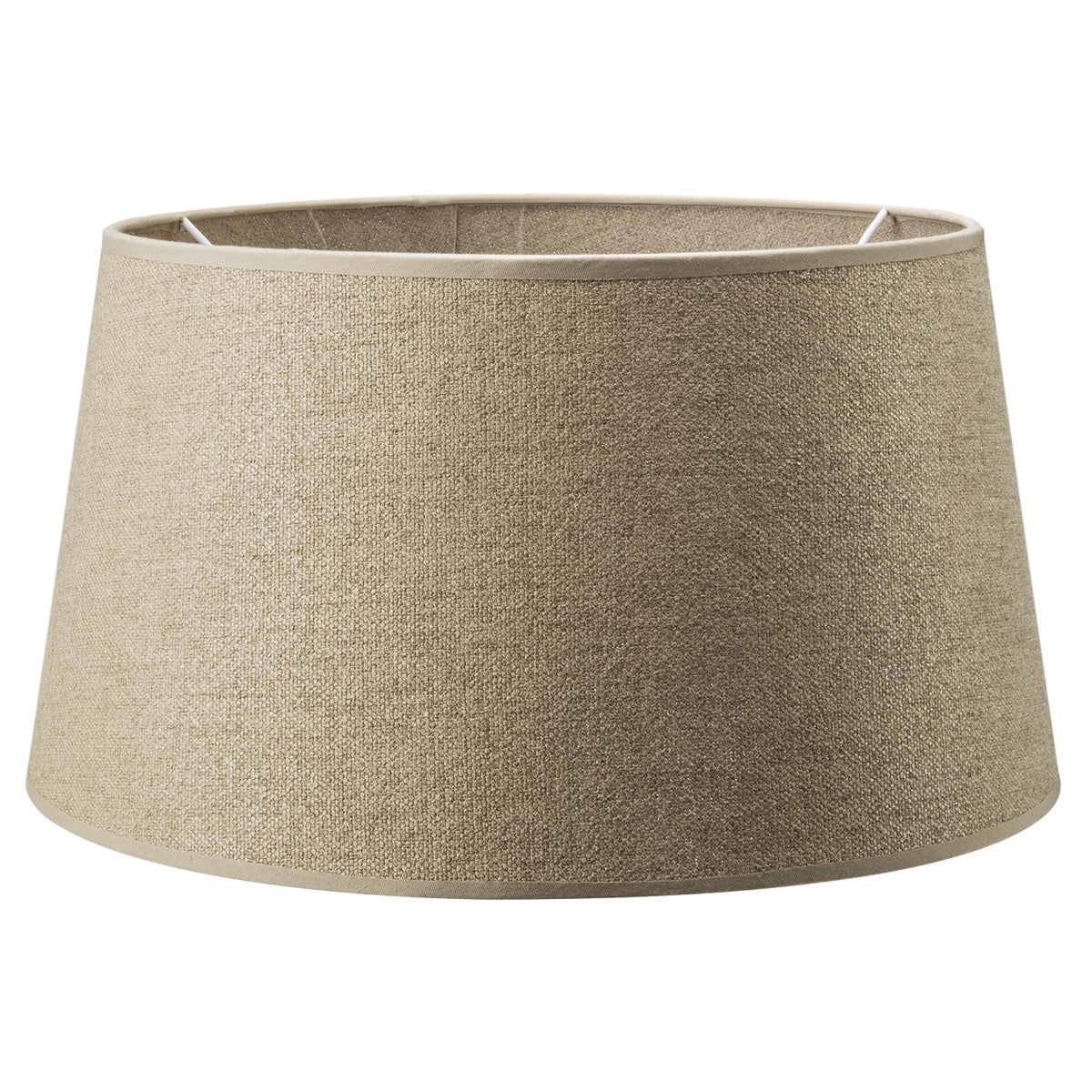 Home Sweet Home Lampenkap Melrose rond bruin - B:45xD:45xH:24cm