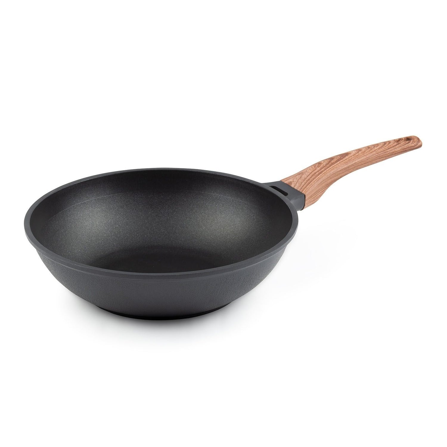 Rosmarino Black Line Wokpan - Wokpan inductie - 30 cm