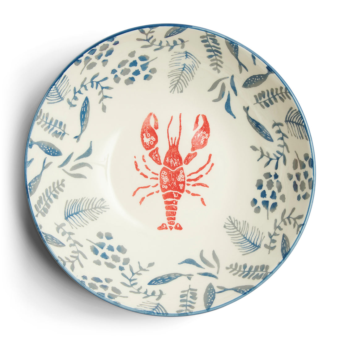 Riviera Maison Serveerschaal keramiek Vissen en Kreeft - First Catch