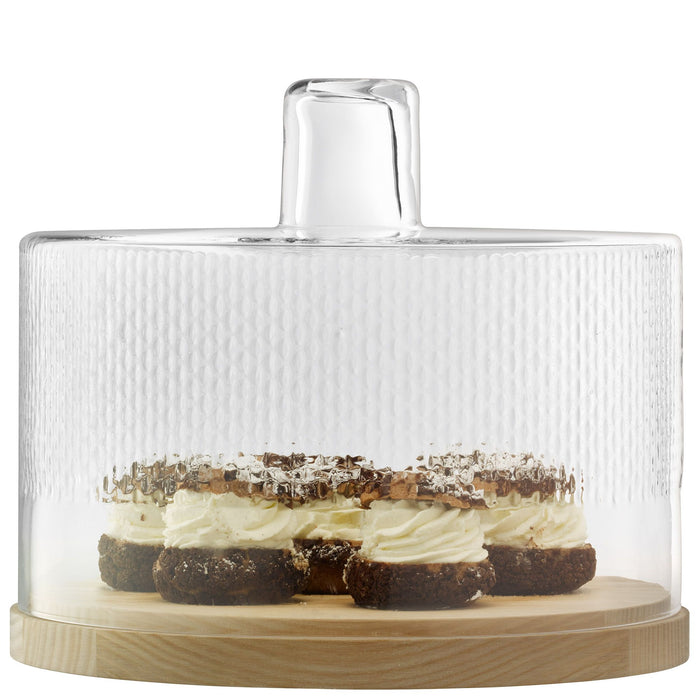 L.S.A. Wicker Serveerplateau met Stolp ø 29 cm