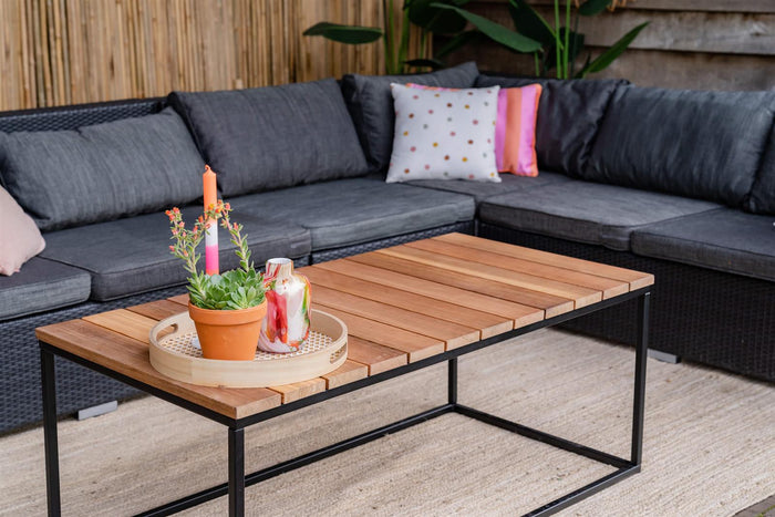 Rechthoekige outdoor salontafel Vancouver