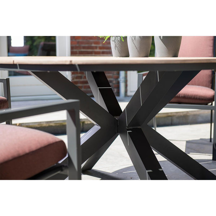 Garden Impressions Edison tuintafel - 148 cm. rond