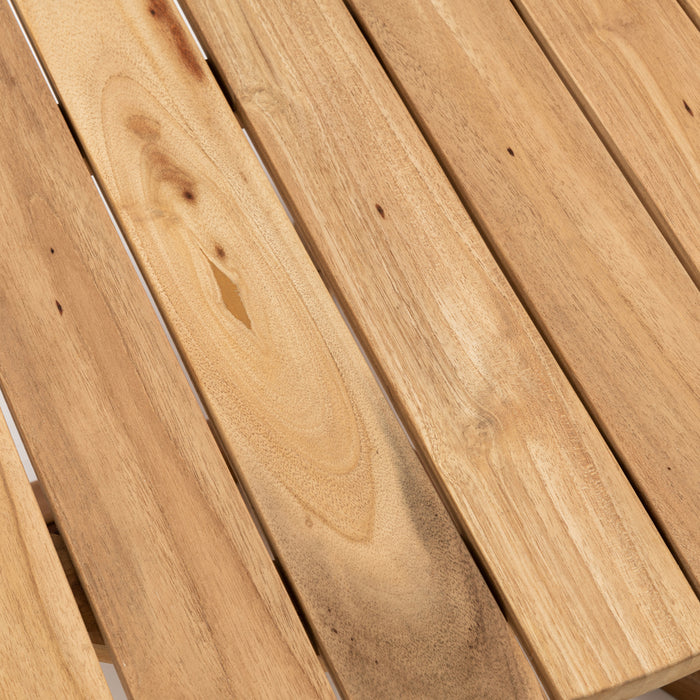 Riviera Maison Bijzettafel buiten  - Lovina Dia 80 - Bruin