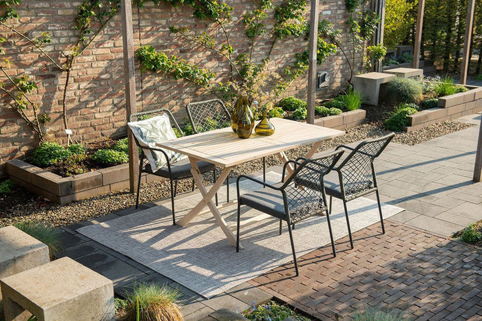 Garden Impressions Dido dining tuinstoel - Black|Mystic Grey