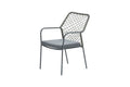 Garden Impressions Dido dining tuinstoel - Black|Mystic Grey