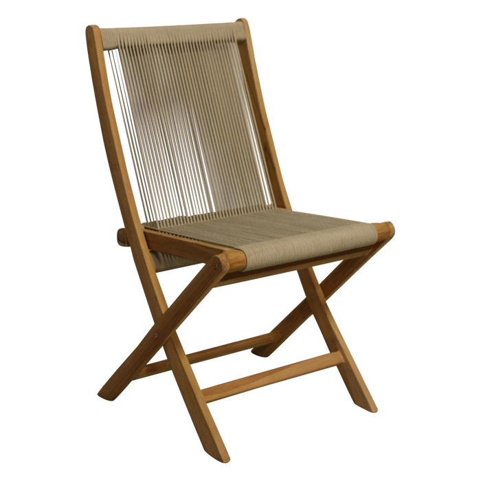 Raw Materials Rope klapstoel natural