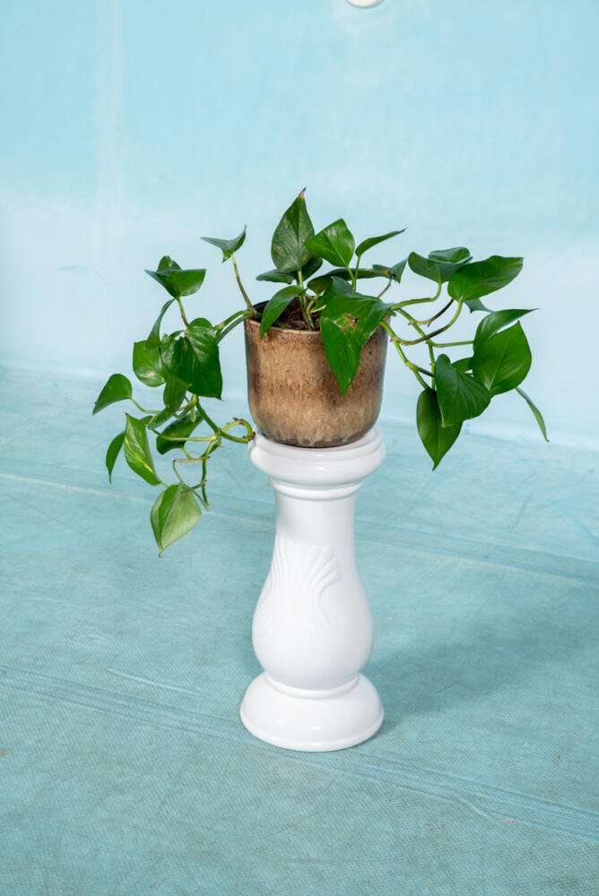 Reliving Vintage Plantenzuil, Boho Keramische Pilaar Jaren 60|70