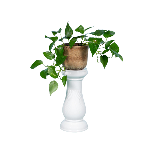 Reliving Vintage Plantenzuil, Boho Keramische Pilaar Jaren 60|70