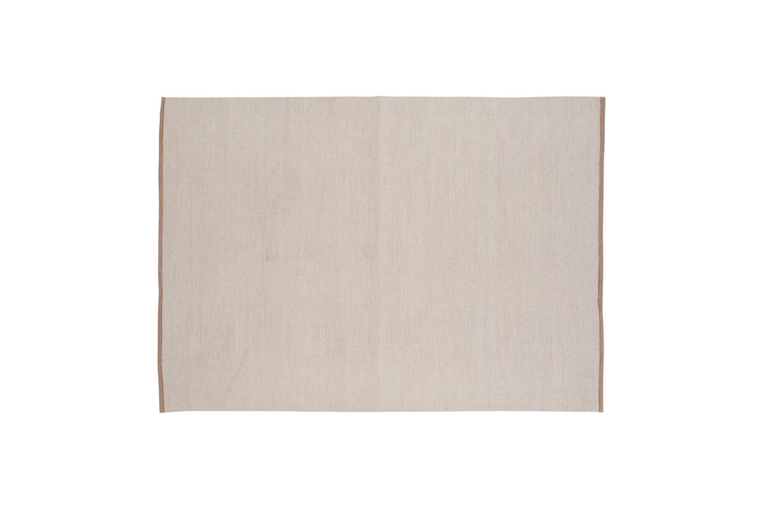 Hioshop Jaipur vloerkleed 300x200 cm wol beige.