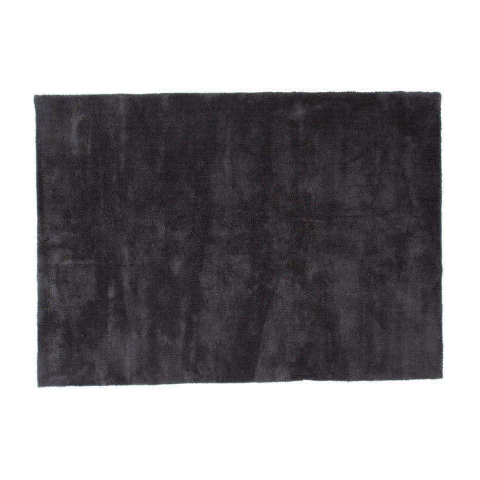 Hioshop Undra vloerkleed 300x200 cm polyester donkergrijs.