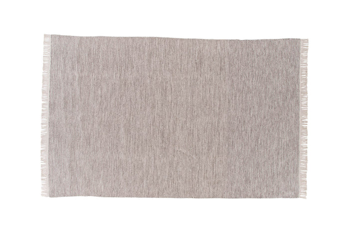 Hioshop Cyrus vloerkleed 230x160 cm wol beige.