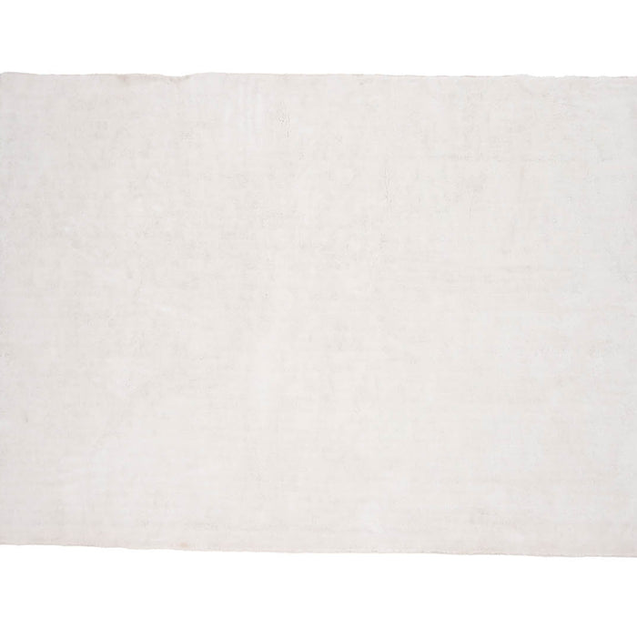 Hioshop Undra vloerkleed 350x250 cm polyester wit.