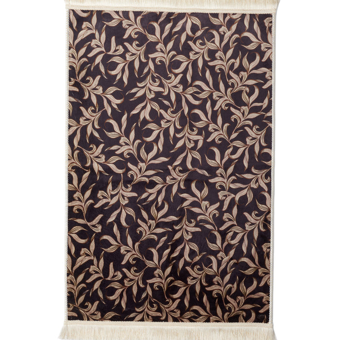 Essenza Juliette Vloerkleed klein Almost black 60 x 90 cm