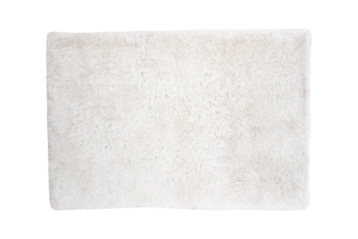 Hioshop Grace vloerkleed 230x160 cm polyester wit.