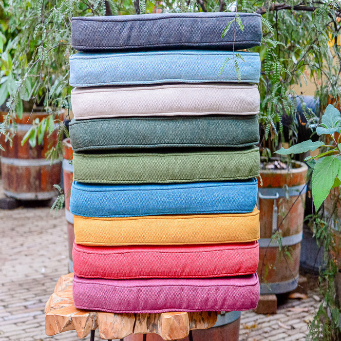 Madison - Bankkussen Green canvas eco+ - Ca. 110x48 cm