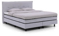 Goossens Boxspring Kaja - grijs - 180 x 212 cm cm