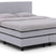 Goossens Boxspring Finn - grijs - 160 x 212 cm cm