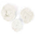 Furnilux - Wanddecoratie Rifa White (3-Delig)