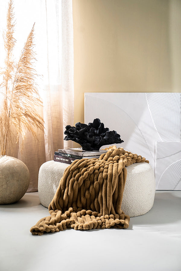 Furnilux-Wanddeco Tazi klein Wit - 45 x 45 x 3 cm