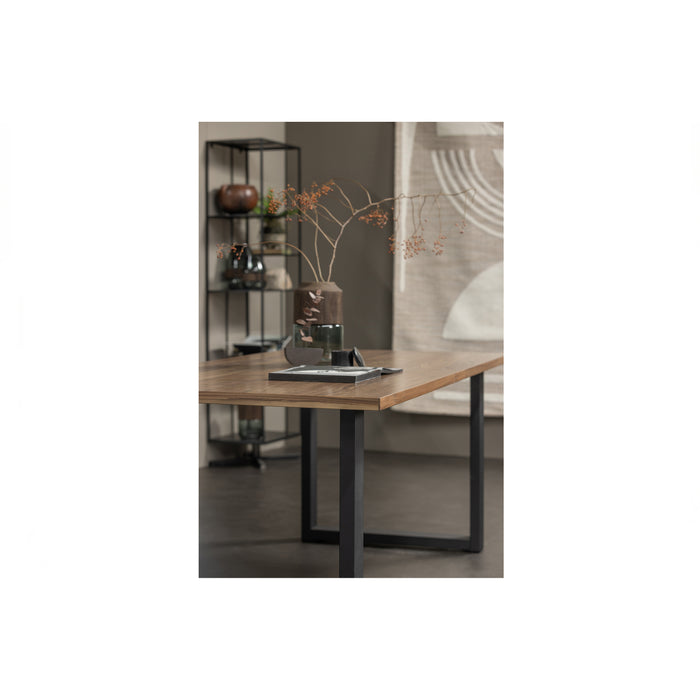 WOOOD Jimmy Eettafel U-Poot - 220 x 90 - Notenfineer