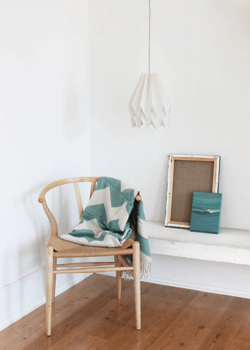 Orikomi Origami Hanglamp - Wit - Koordset wit